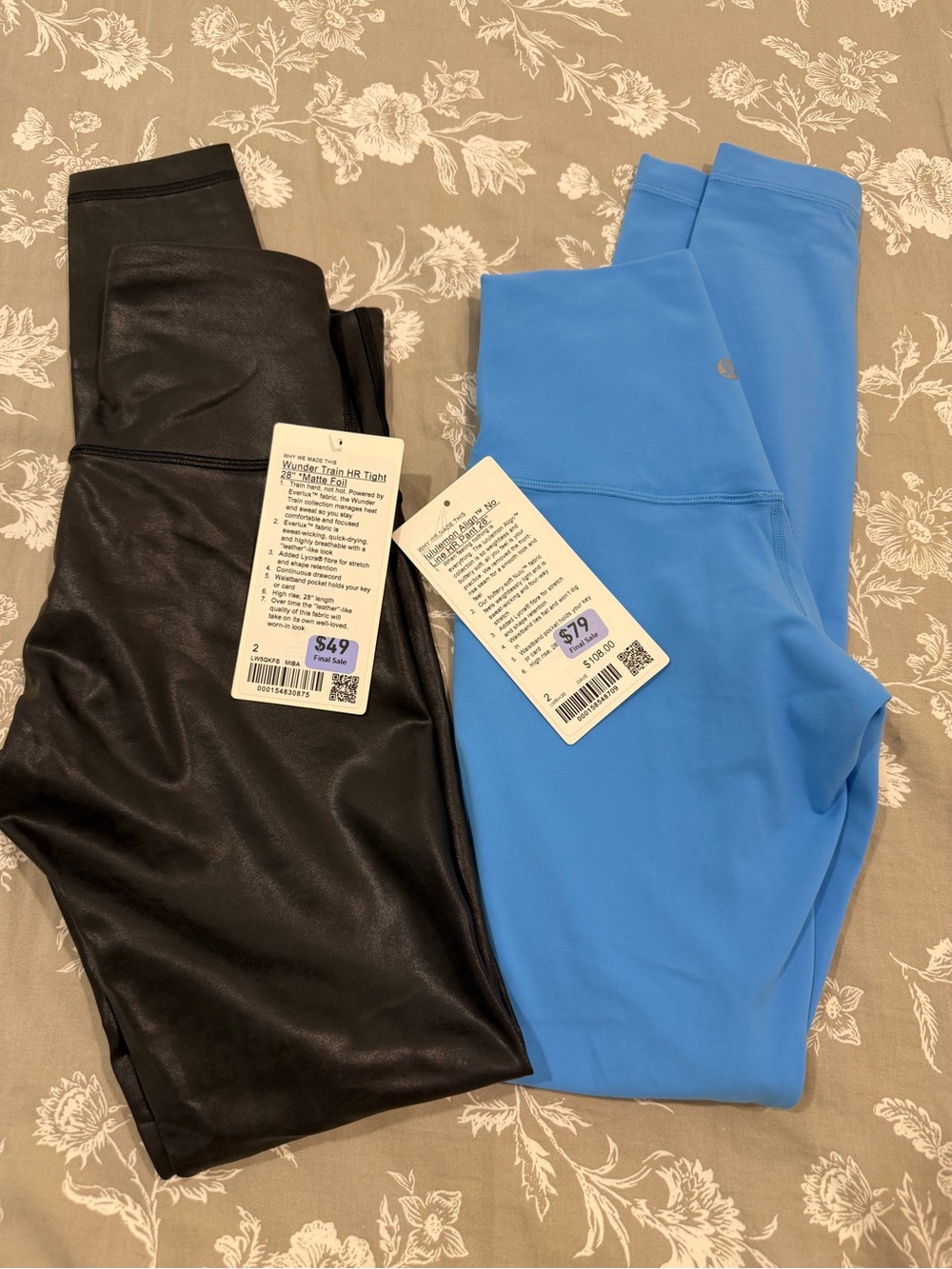 Lululemon Wunder Train & Align Leggings Bundle - Sz 2